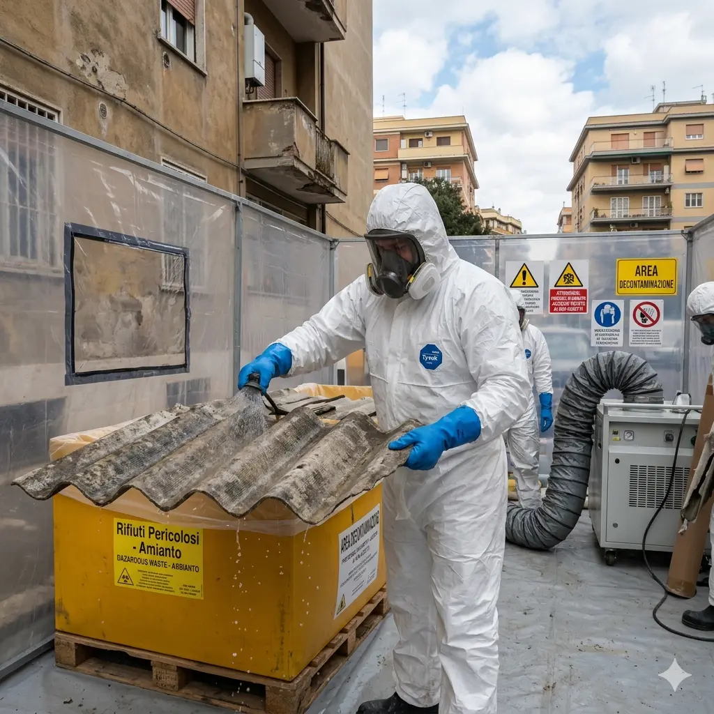 Bonifica amianto e risanamento ambientale a Roma